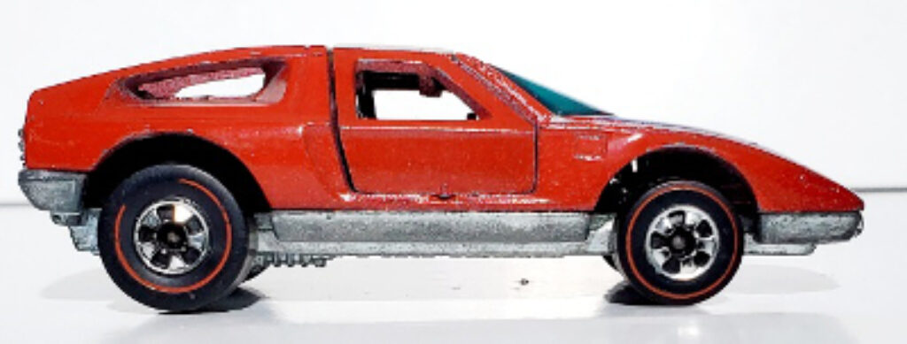 Hot Wheels Vintage Redline Red Enamel Mercedes-Benz C-111 1