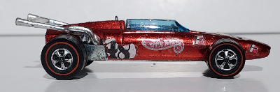Hot Wheels Vintage Redline Red Indy Eagle 1