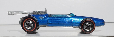 Hot Wheels Vintage Redline Blue Brabham Repco F-1 1
