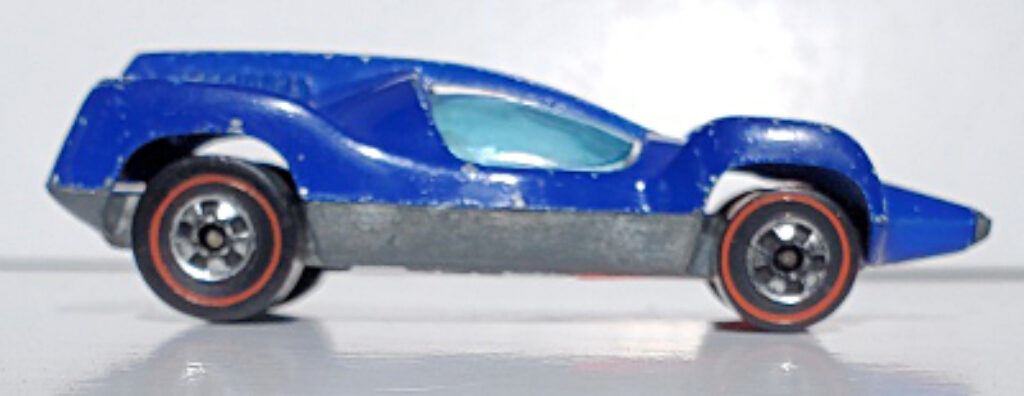 Hot Wheels Vintage Redline Dark Blue Enamel Double Vision 1