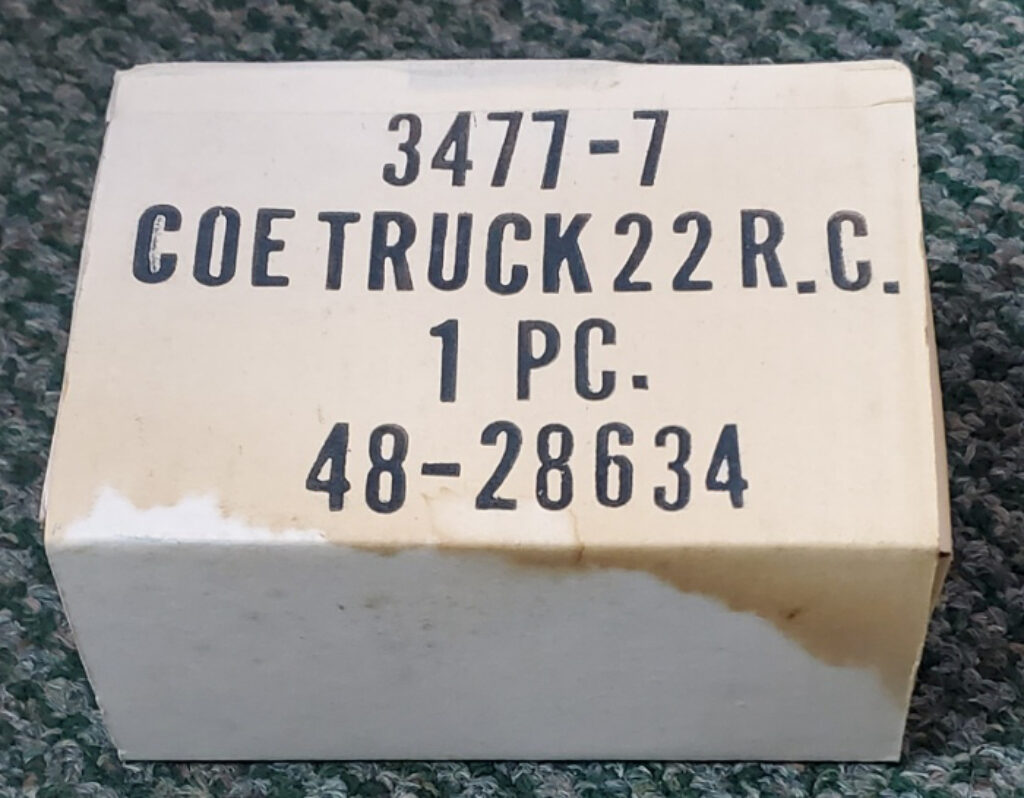 1978 Ideal TCR COE Semi Truck 22 R.C. Slotless Racing Car: Mint in Sealed Box 1