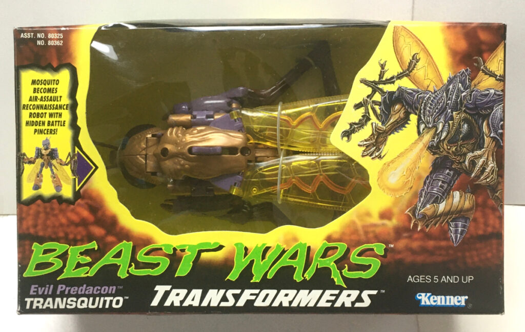 MIB Kenner Transformers Beast Wars Transquito: Mint in Box 1