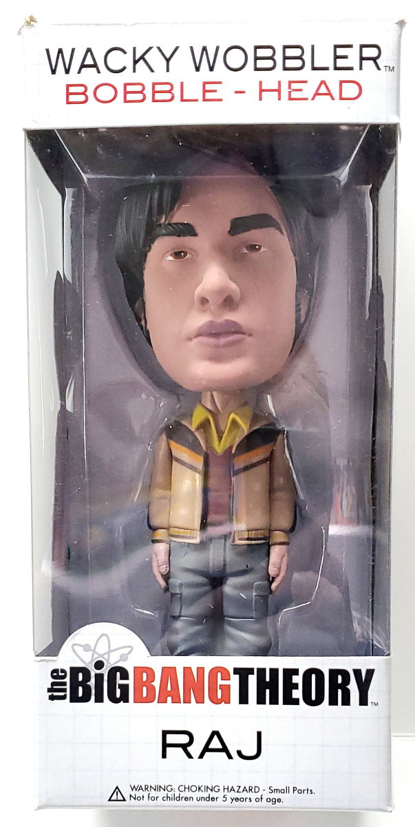Big Bang Theory Raj Koothrapalli Wacky Wobbler Bobblehead from Funko 1