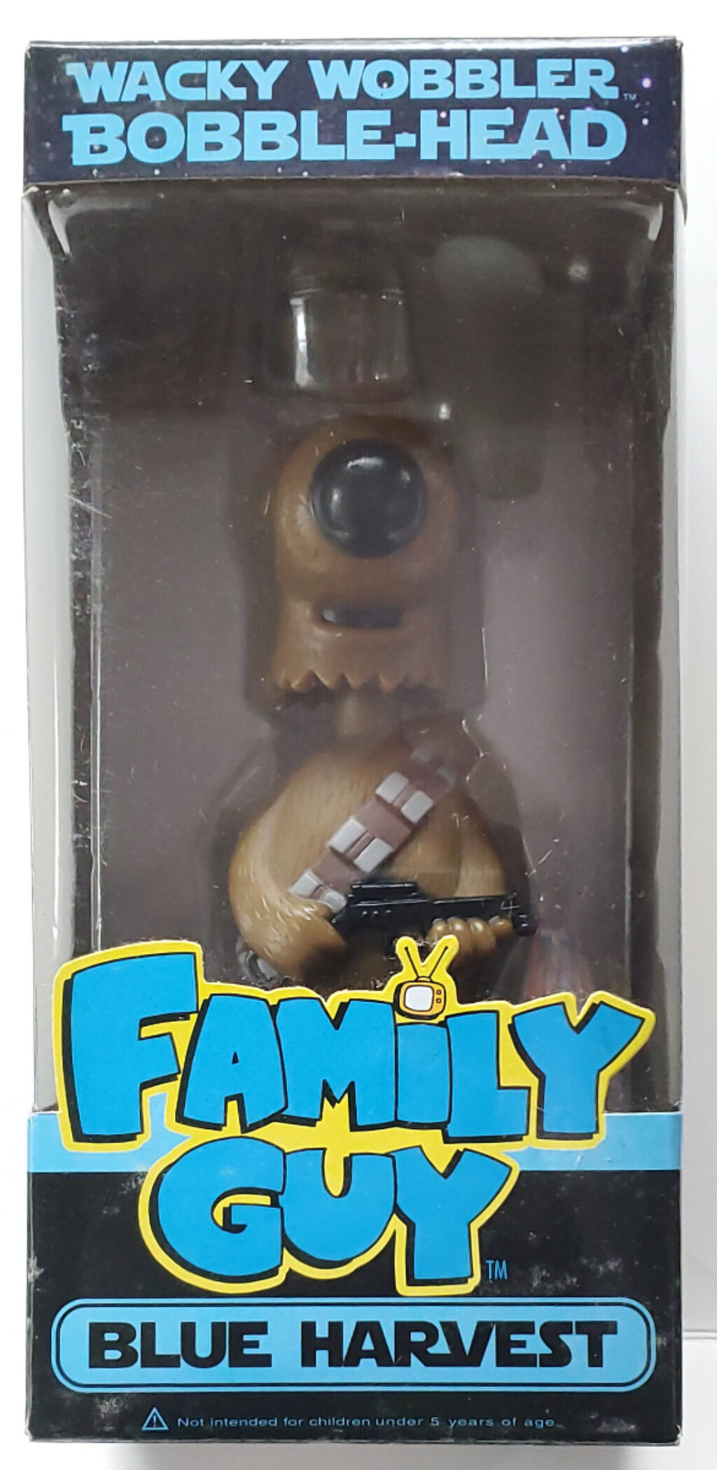 Family Guy Blue Harvest Chewbrian Wacky Wobbler Bobblehead from Funko 1