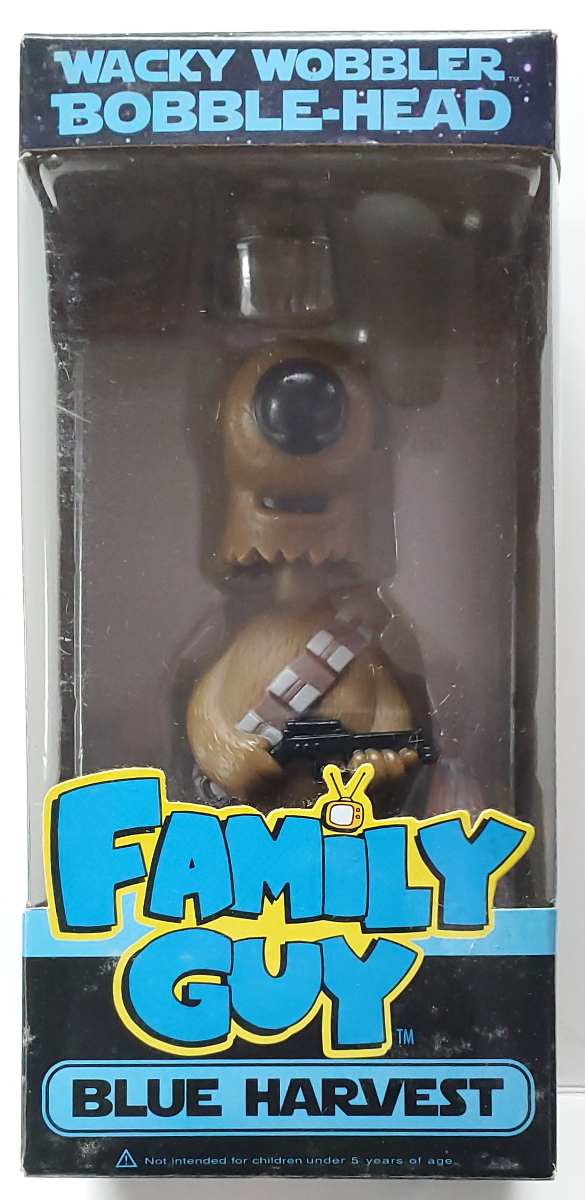 Family Guy Blue Harvest Chewbrian Wacky Wobbler Bobblehead from Funko 1