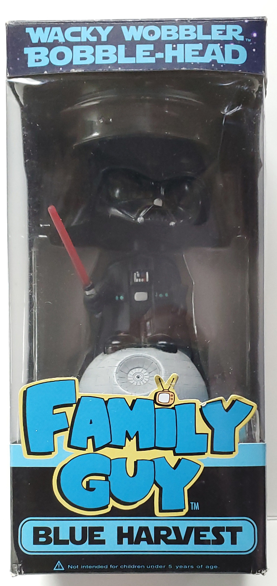 Family Guy Blue Harvest Darth Stewie Wacky Wobbler Bobblehead from Funko 1