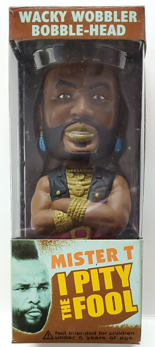 Mr. T in Black Vest Wacky Wobbler Bobblehead from Funko 1