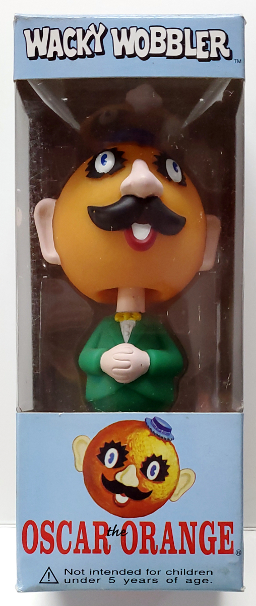 Oscar the Orange Head Wacky Wobbler Bobblehead from Funko 1