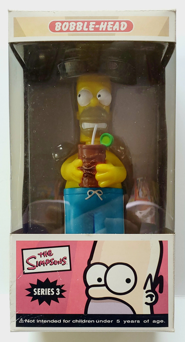 The Simpsons Luau Homer Wacky Wobbler Bobblehead from Funko 1