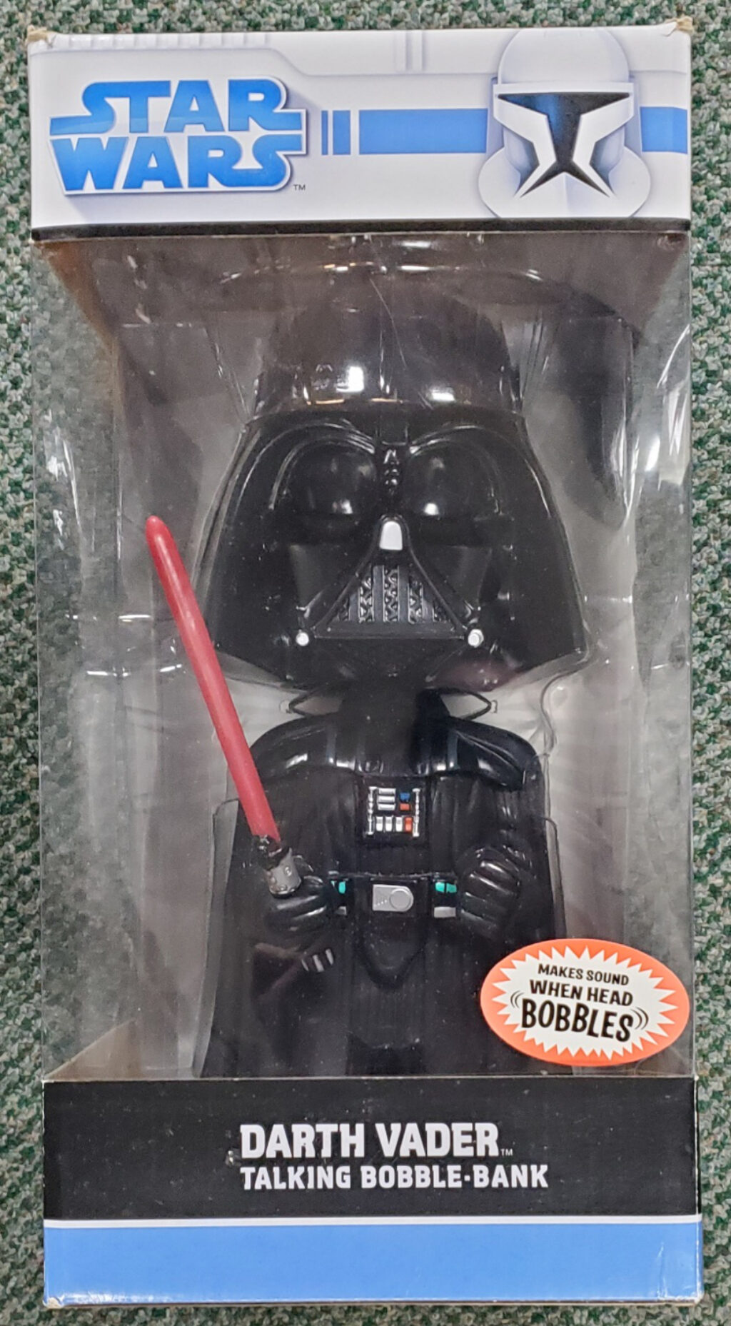 Star Wars Darth Vader Talking Bobble-Bank Bobble-Head from Funko 1