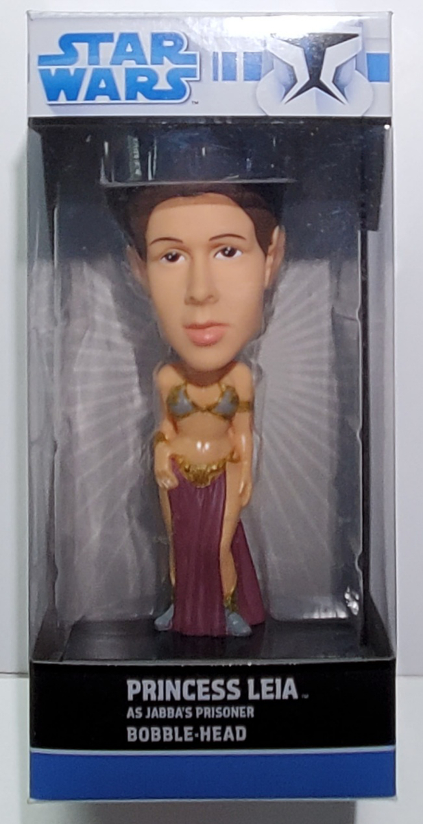 Star Wars Princess Leia as Jabba's Prisoner Bobble-Head from Funko 1
