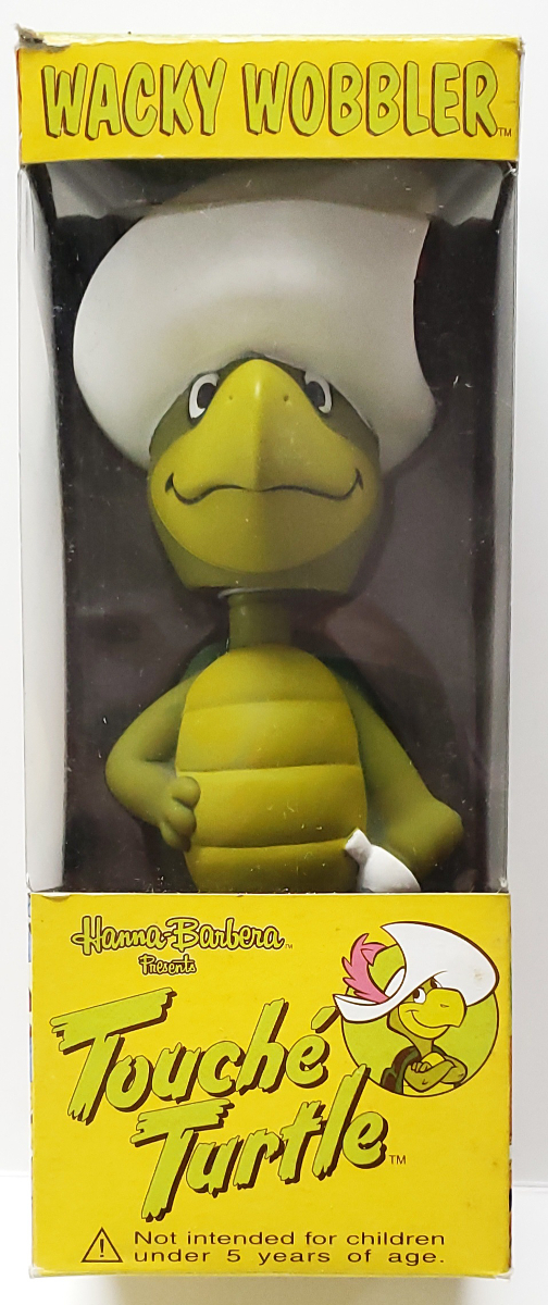 Hanna-Barbera Touche Turtle Wacky Wobbler Bobblehead from Funko 1