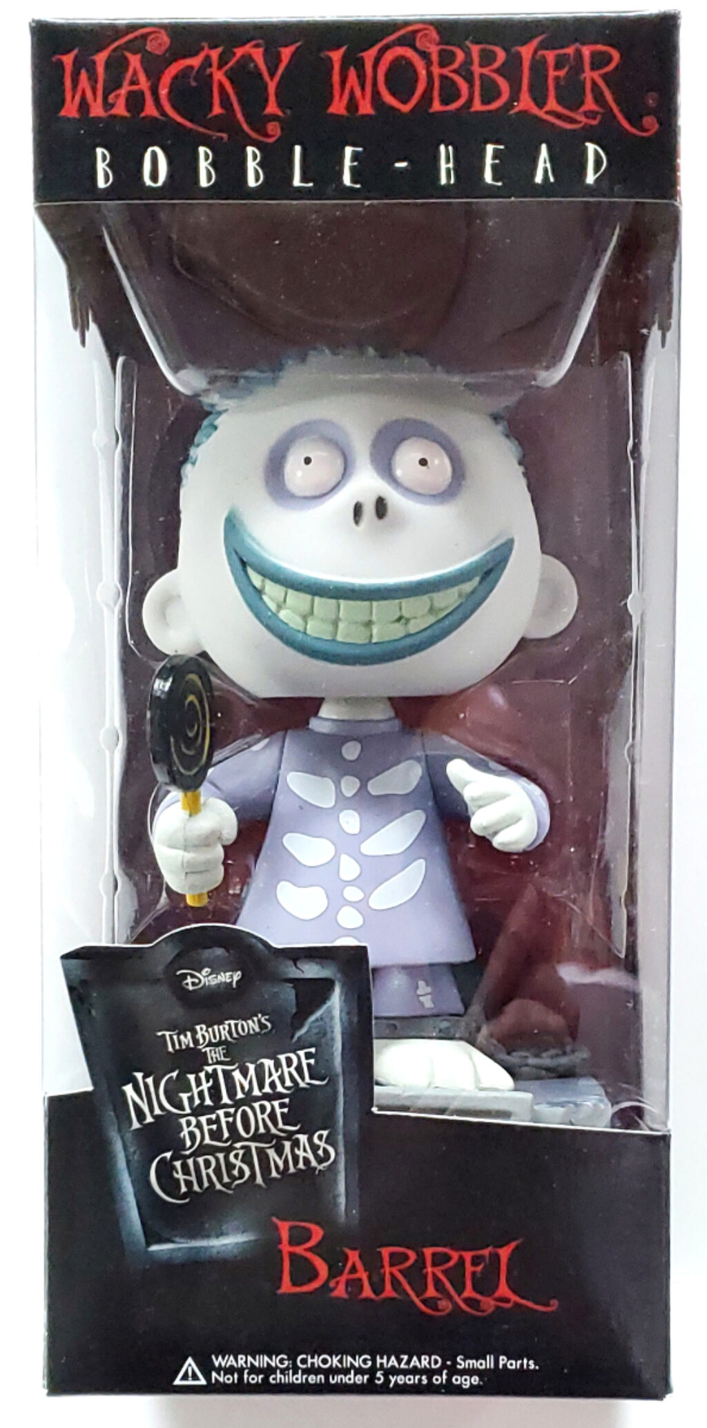 Funko The Nightmare Before Christmas Barrel Wacky Wobbler Bobblehead 1