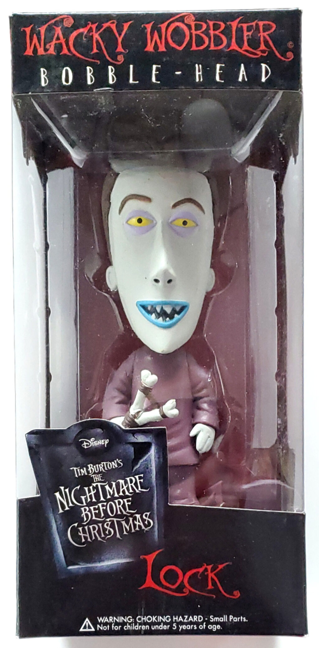 Funko The Nightmare Before Christmas Lock Wacky Wobbler Bobblehead 1