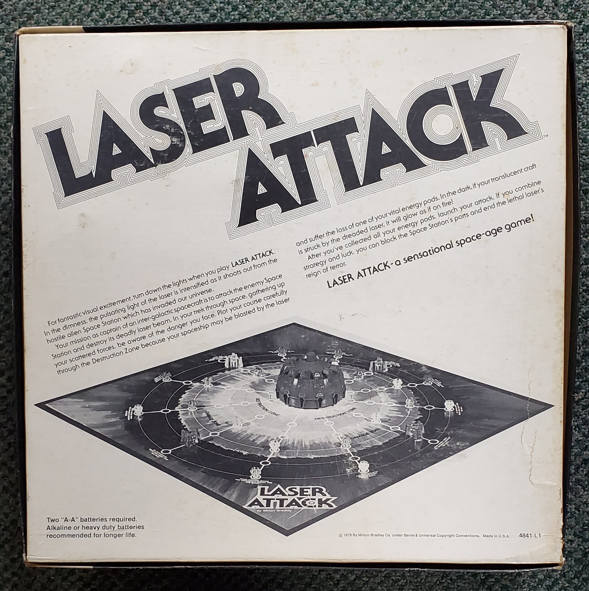 milton-bradley-laser-attack-game-2 1978 Laser Attack Game by Milton Bradley 2