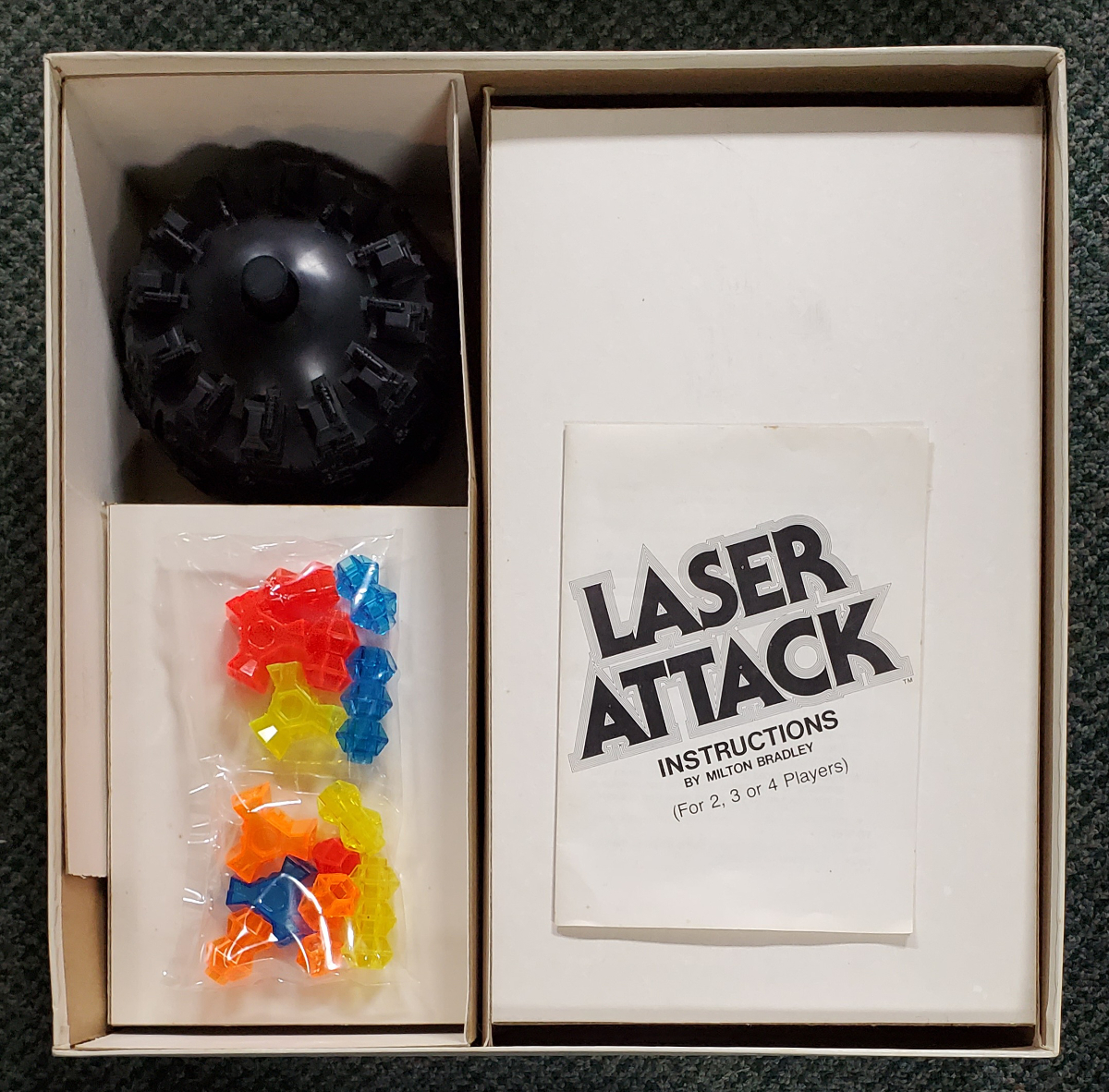 milton-bradley-laser-attack-game-3 1978 Laser Attack Game by Milton Bradley 3