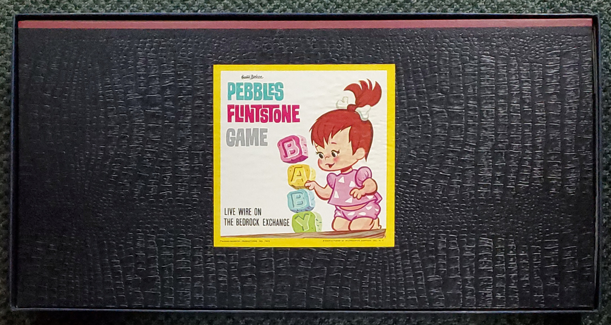 transogram-pebbles-flintstone-game-2 1962 Pebbles Flintstone Game by Transogram 2