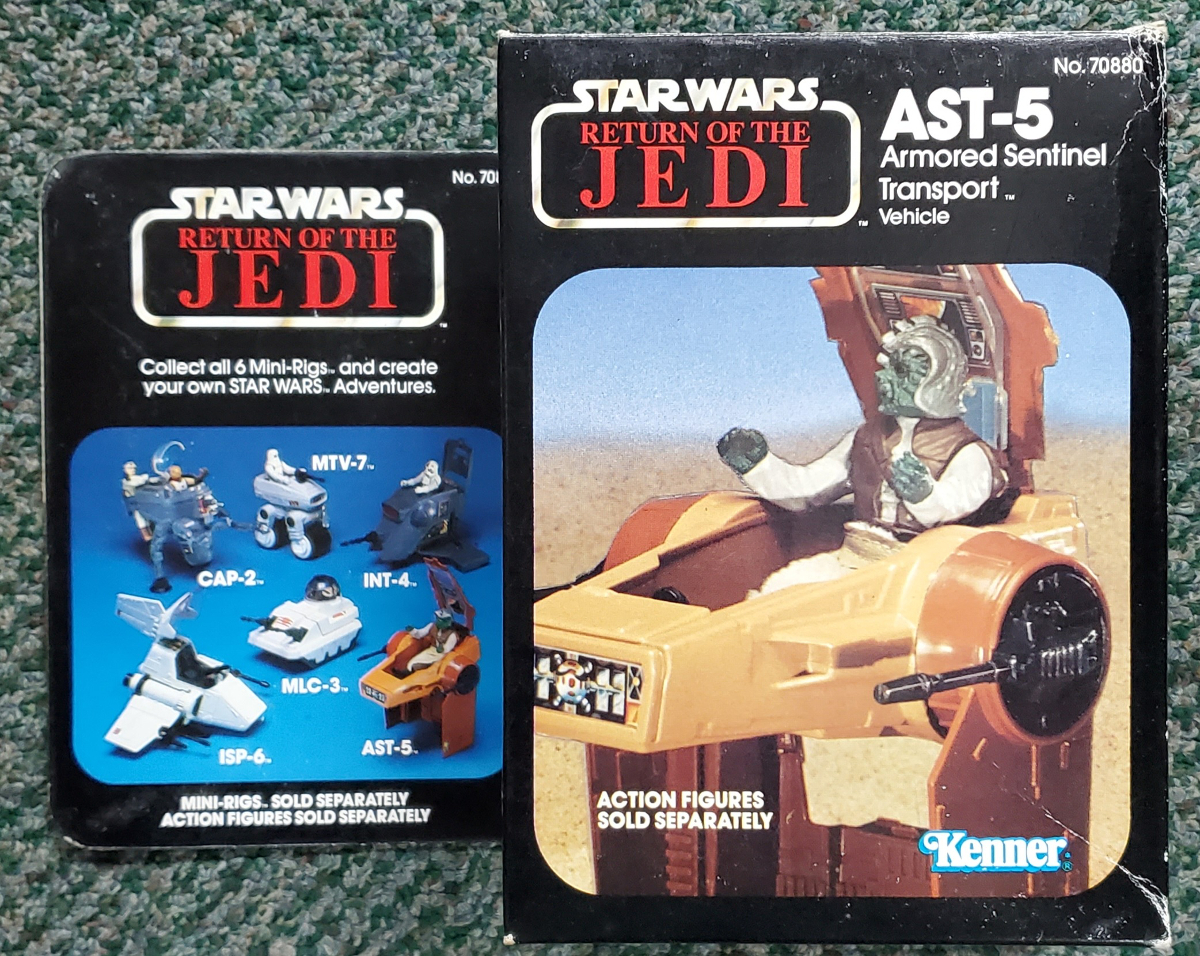 kenner-star-wars-return-of-the-jedi-ast-5-mini-rig-2 1983 MIB Kenner Star Wars Return of the Jedi AST-5 Mini-Rig - Factory Sealed 2