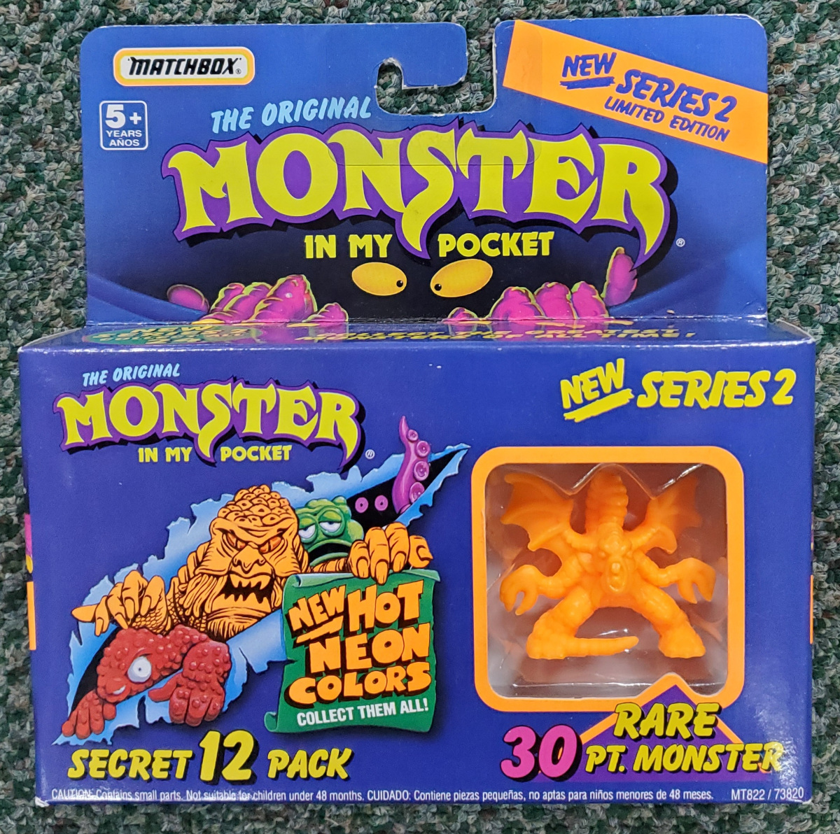 1991 Matchbox Monster in My Pocket Series 2 Secret 12 Pack in Factory Sealed Box 1
