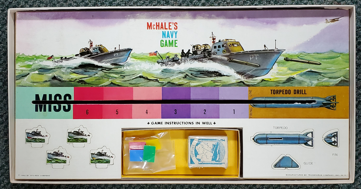 transogram-mchales-navy-game-2 1962 McHale's Navy Game by Transogram 2
