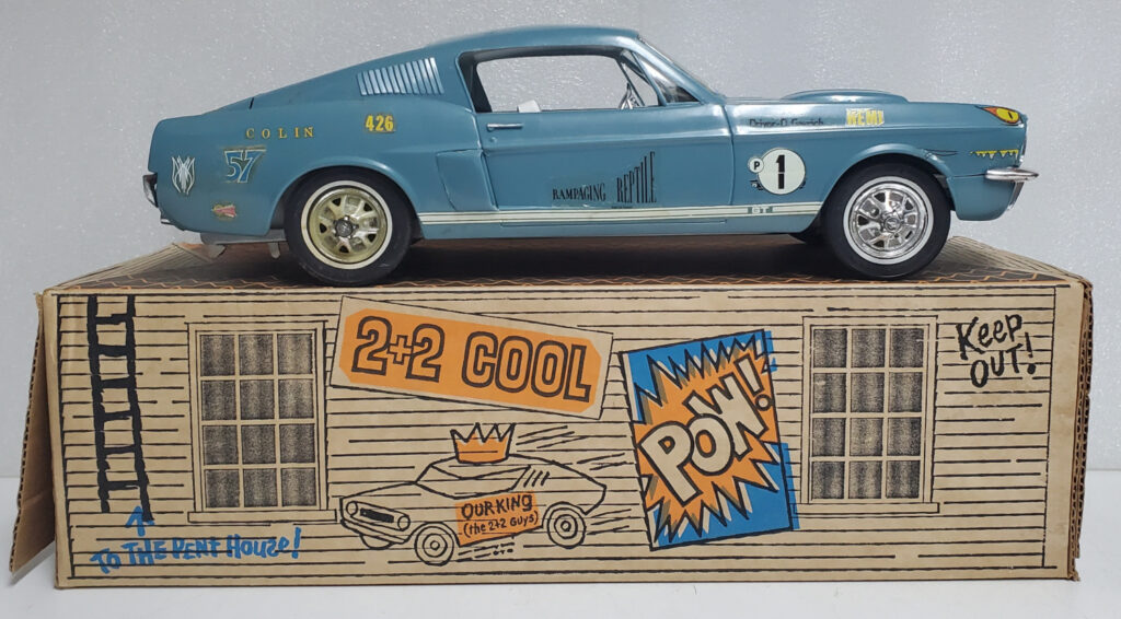 1967 Wen-Mac Battery-Operated Mustang Fastback 2+2 in the Box 2