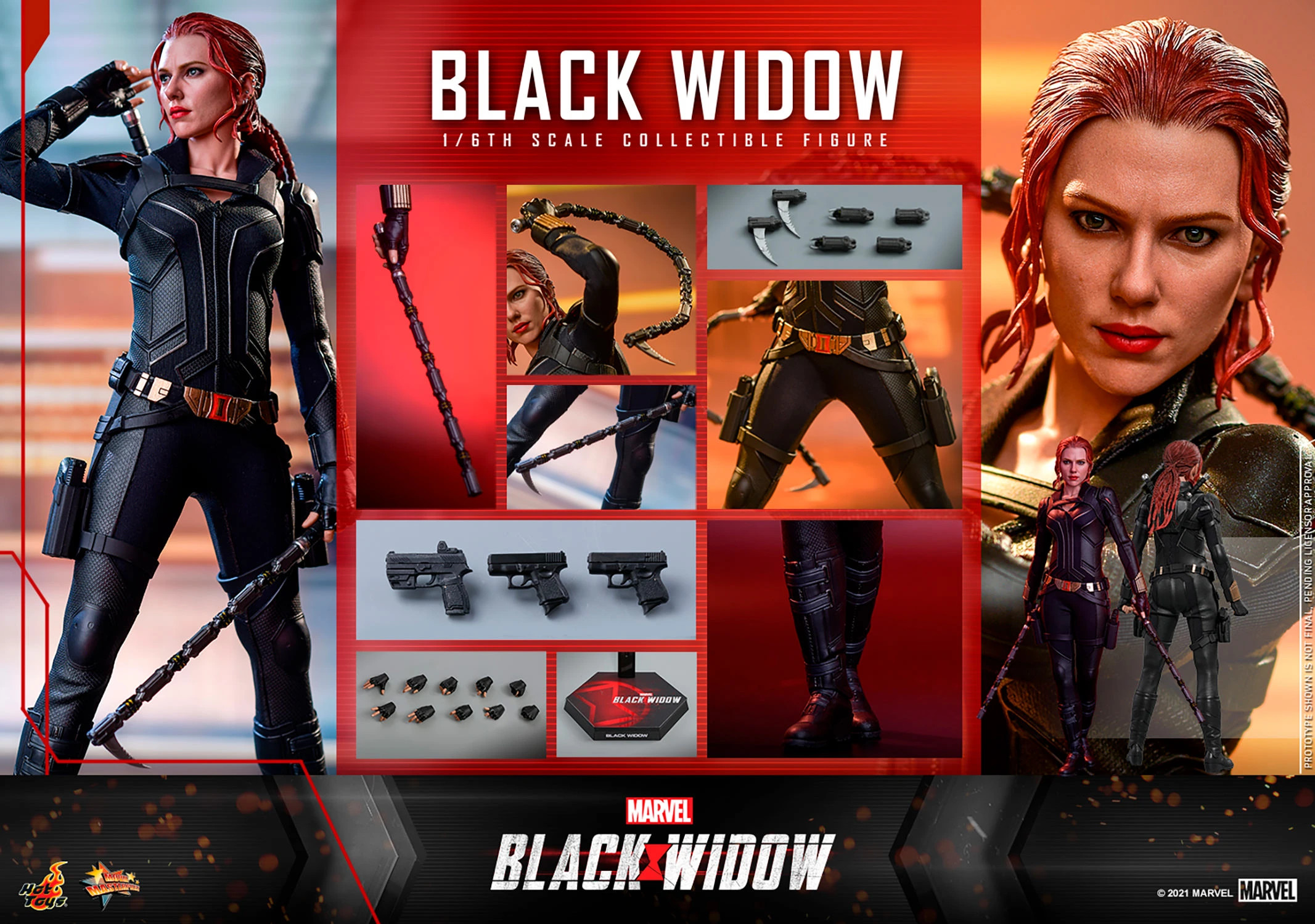 hot-toys-black-widow-mms-603-3 Hot Toys Black Widow (Movie) 1:6 Scale Figure 3