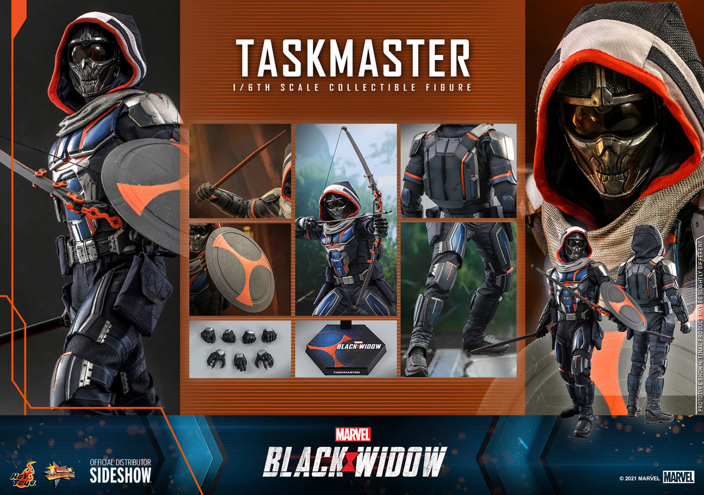 hot-toys-taskmaster-3 Hot Toys Black Widow Movie Taskmaster 1:6 Scale Figure 3