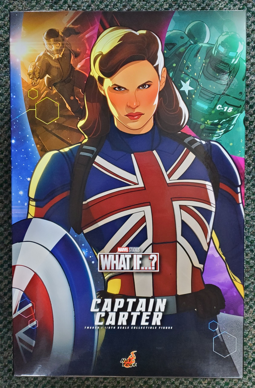 Hot Toys What If..? Captain Carter 1:6 Scale Figure 1