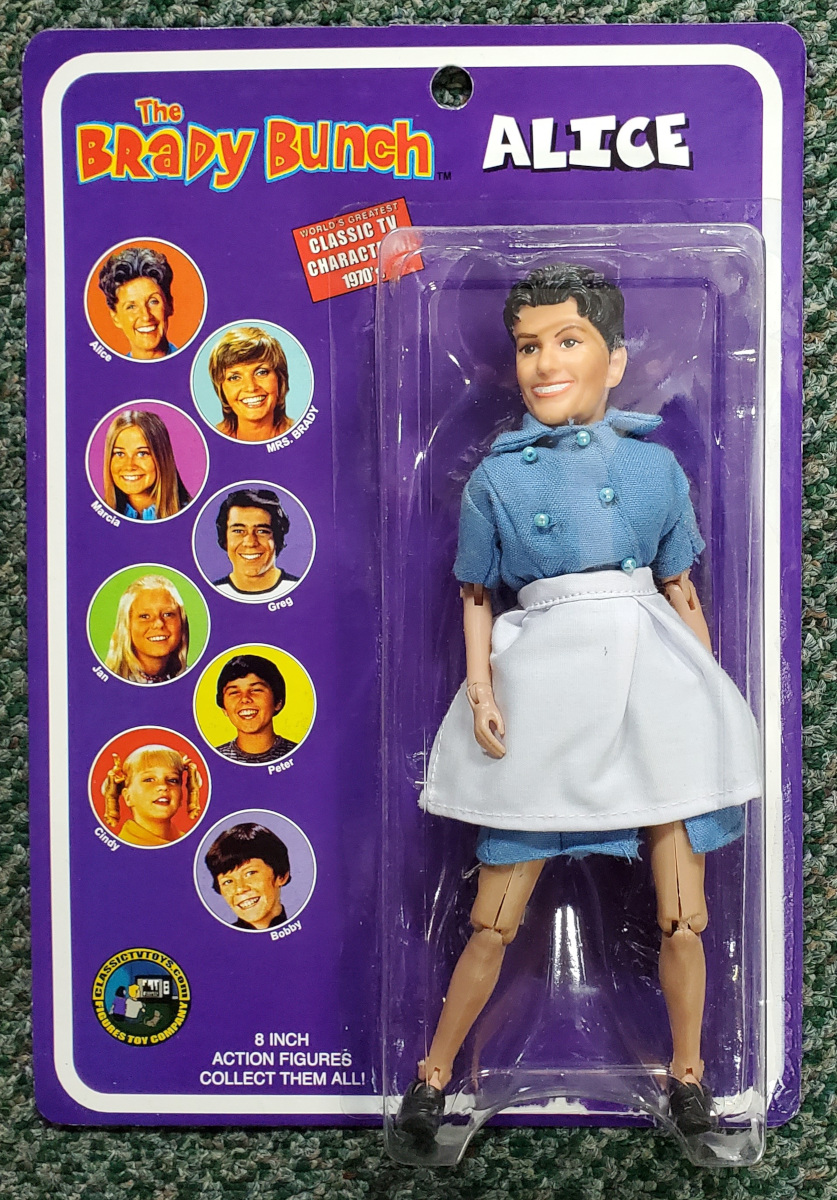 MOC Figures Toys Company Brady Bunch Alice Figure: Sealed 1
