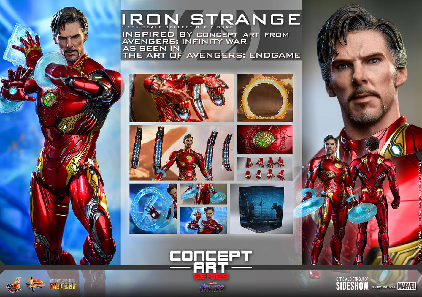 hot-toys-concept-series-avengers-endgame-iron-strange-3 Hot Toys Concept Art Series Avengers Endgame Iron Strange 1:6 Scale Figure 3