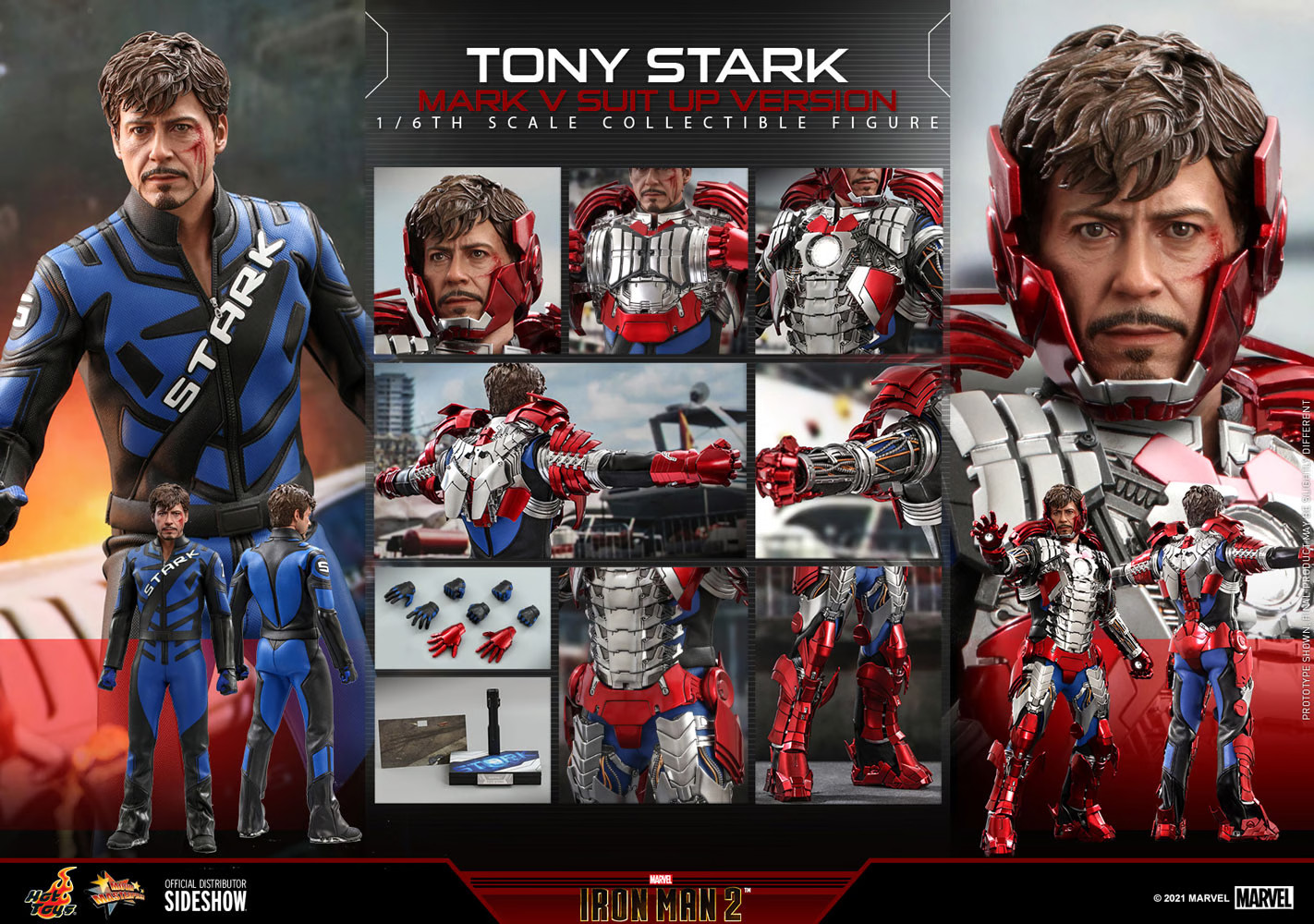 hot-toys-iron-man-2-mark-v-suit-up-version-figure-3 Hot Toys Tony Stark Mark V Suit Up Version 1:6 Scale Figure 3