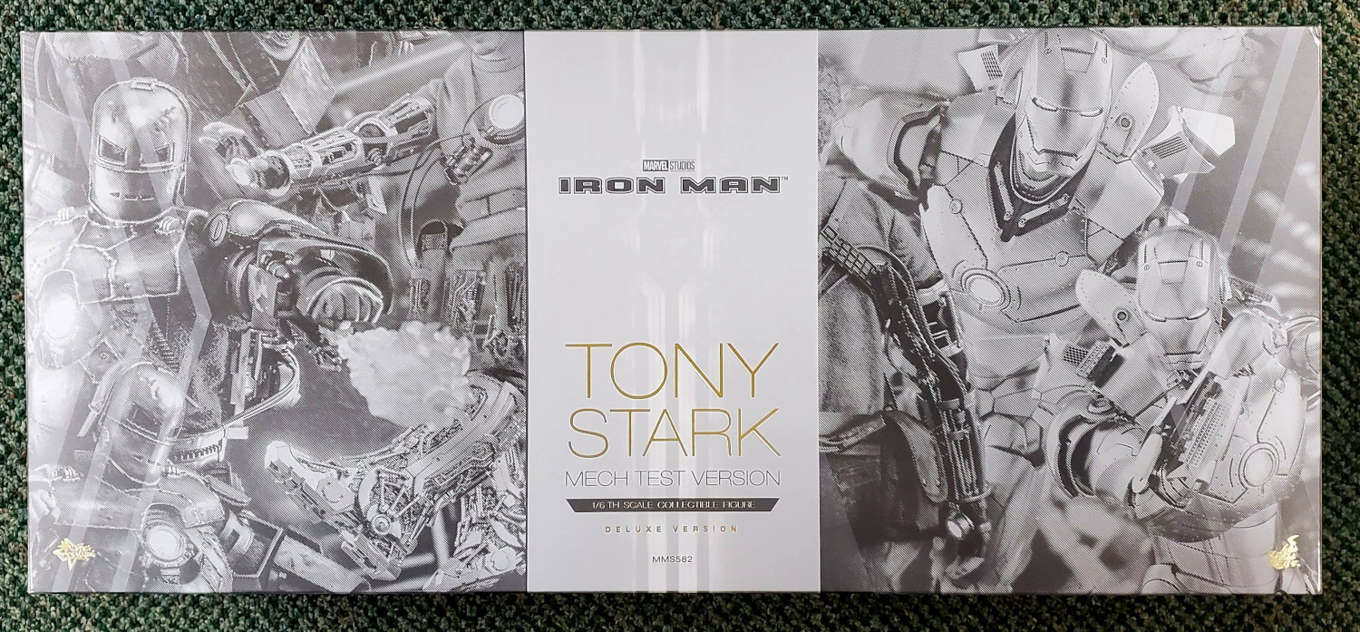 Hot Toys Tony Stark Mech Test Version Deluxe 1:6 Scale Figure 1