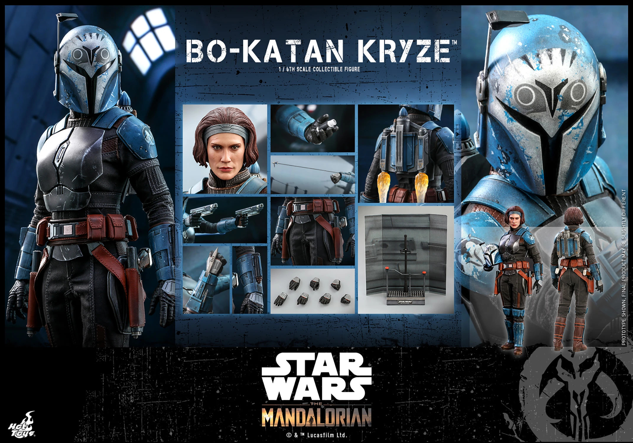 hot-toys-star-wars-the-mandalorian-bo-katan-kryze-3 Hot Toys Star Wars The Mandalorian Bo-Katan Kryze 1:6 Scale Figure 3