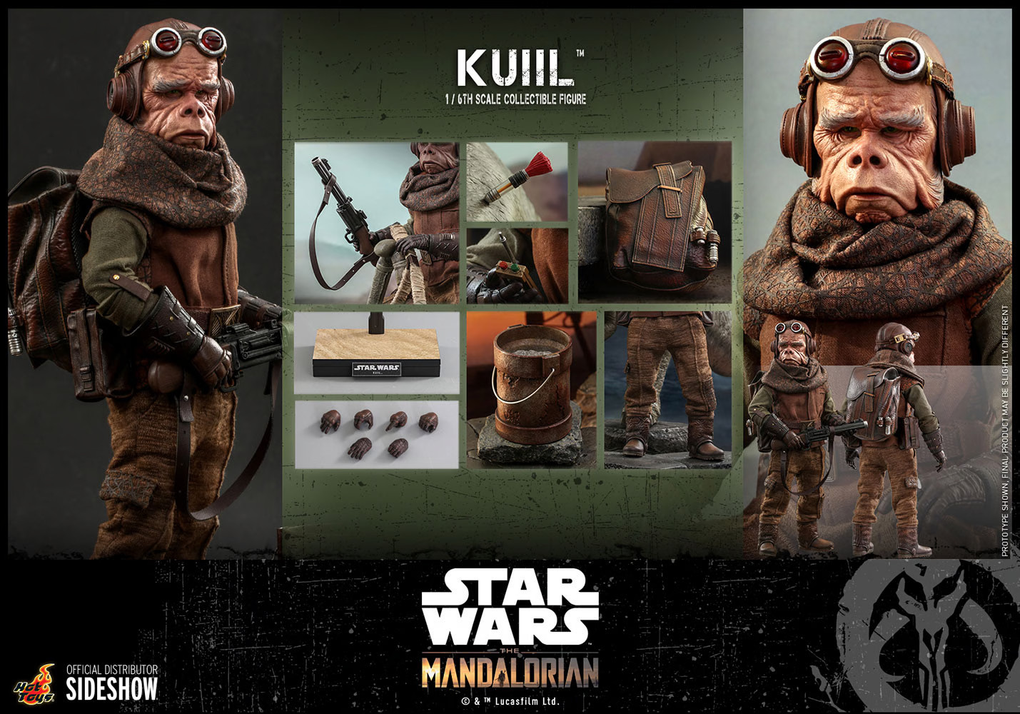 hot-toys-star-wars-the-mandalorian-kuiil-figure-3 Hot Toys Star Wars The Mandalorian Kuiil 1:6 Scale Figure 3