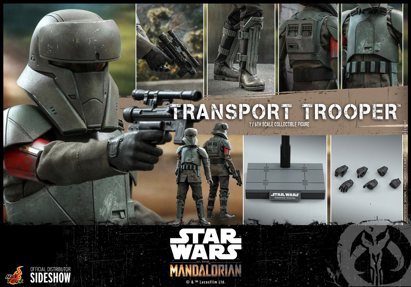 hot-toys-star-wars-the-mandalorian-transport-trooper-figure-3 Hot Toys Star Wars The Mandalorian Transport Trooper 1:6 Scale Figure 3