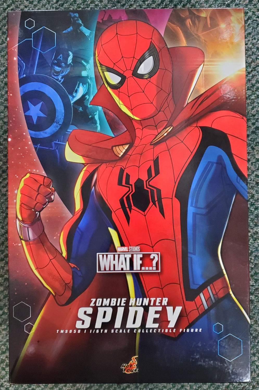 hot-toys-what-if-zombie-hunter-spider-man-figure-1 Hot Toys What If..? Zombie Hunter Spidey 1:6 Scale Figure 1