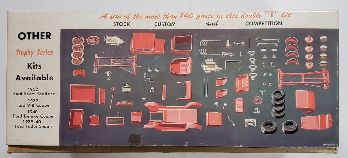 amt-1925-model-t-ford-two-3-in-1-model-kit-2 Vintage 1960 AMT 1925 Model T Ford Two 3 in 1 Model Kit in the Box 2