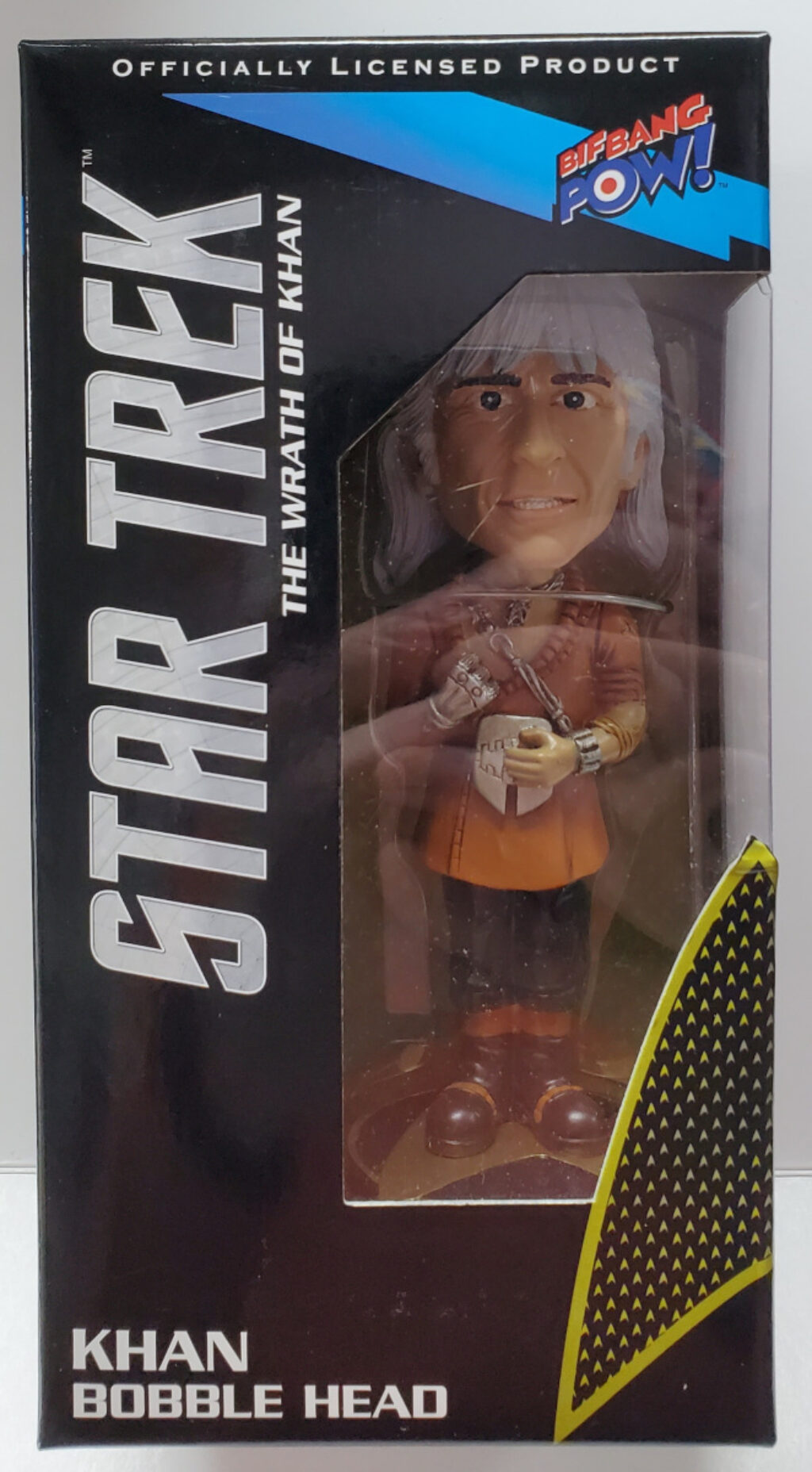 Star Trek Khan Resin Bobble Head from Bif Bang Pow! 1