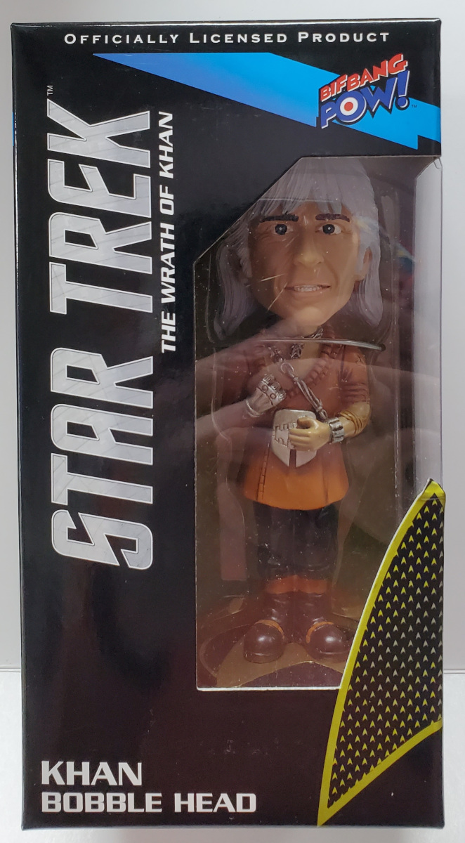 Star Trek Khan Resin Bobble Head from Bif Bang Pow! 1