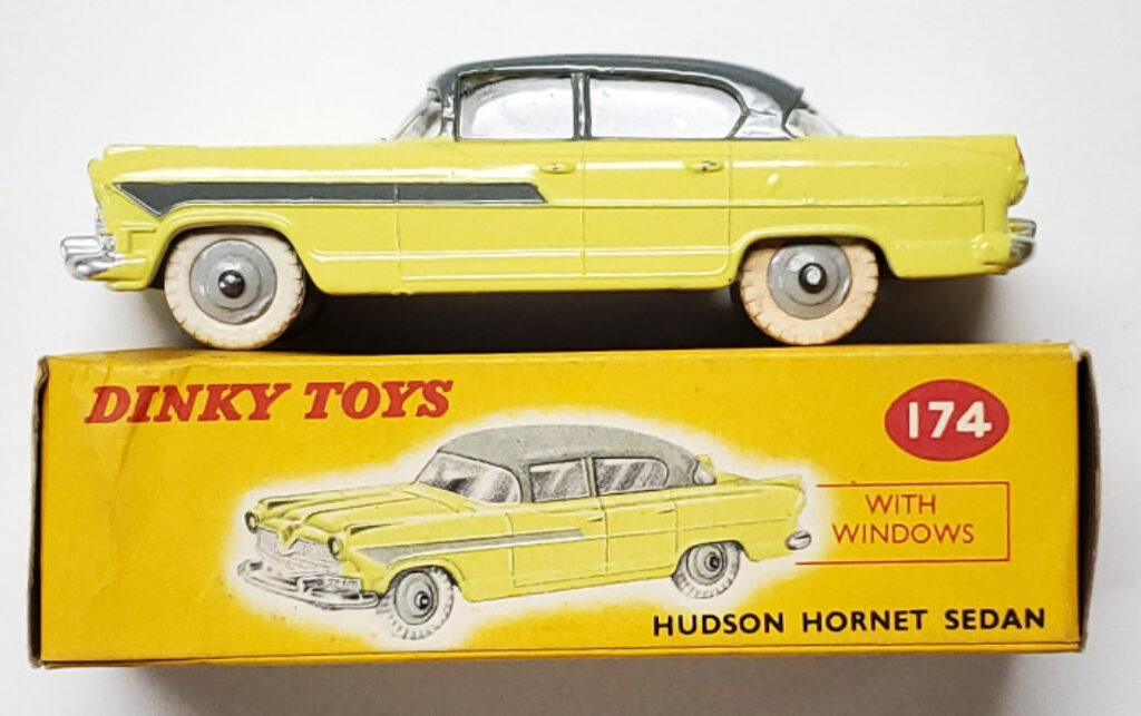 1959 Dinky Toys #174 Two-Tone Hudson Hornet Mint in the Box 1