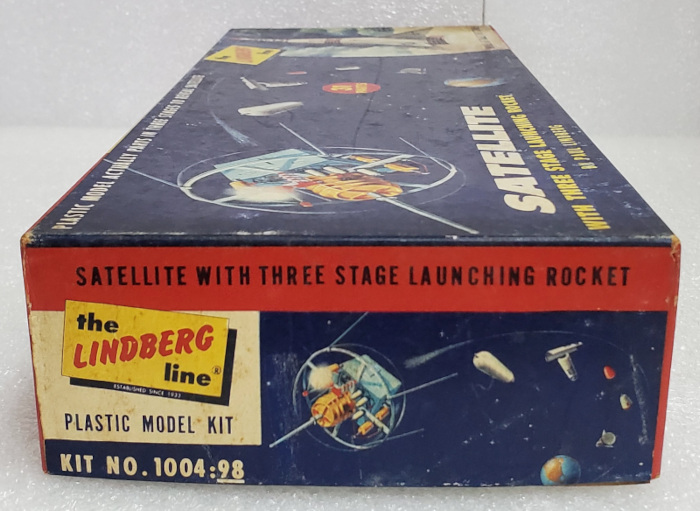 lindberg-satellite-with-3-stage-launching-rocket-model-kit-4 Vintage 1958 Lindberg Satellite with Three-Stage Launching Rocket Model Kit in the Box 3