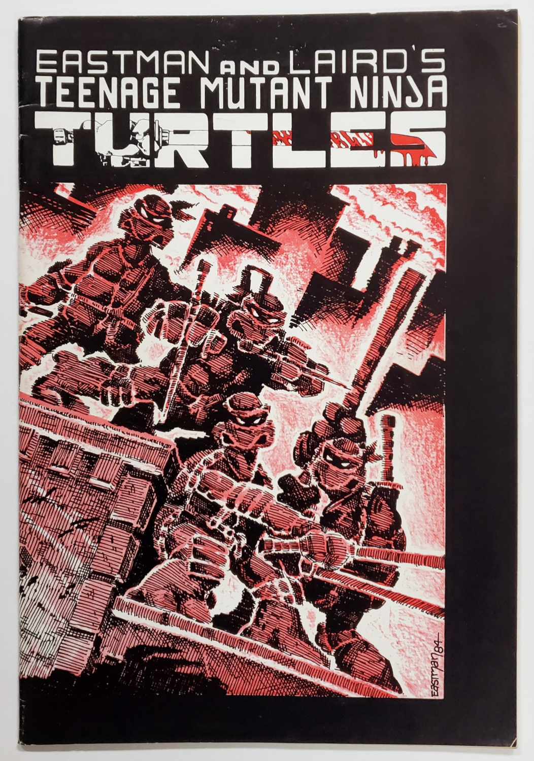 mirage-studios-first-print-teenage-mutant-ninja-turtles-1 1984 Mirage Studios Teenage Mutant Ninja Turtles #1 : First Print with Mailer Envelope 1