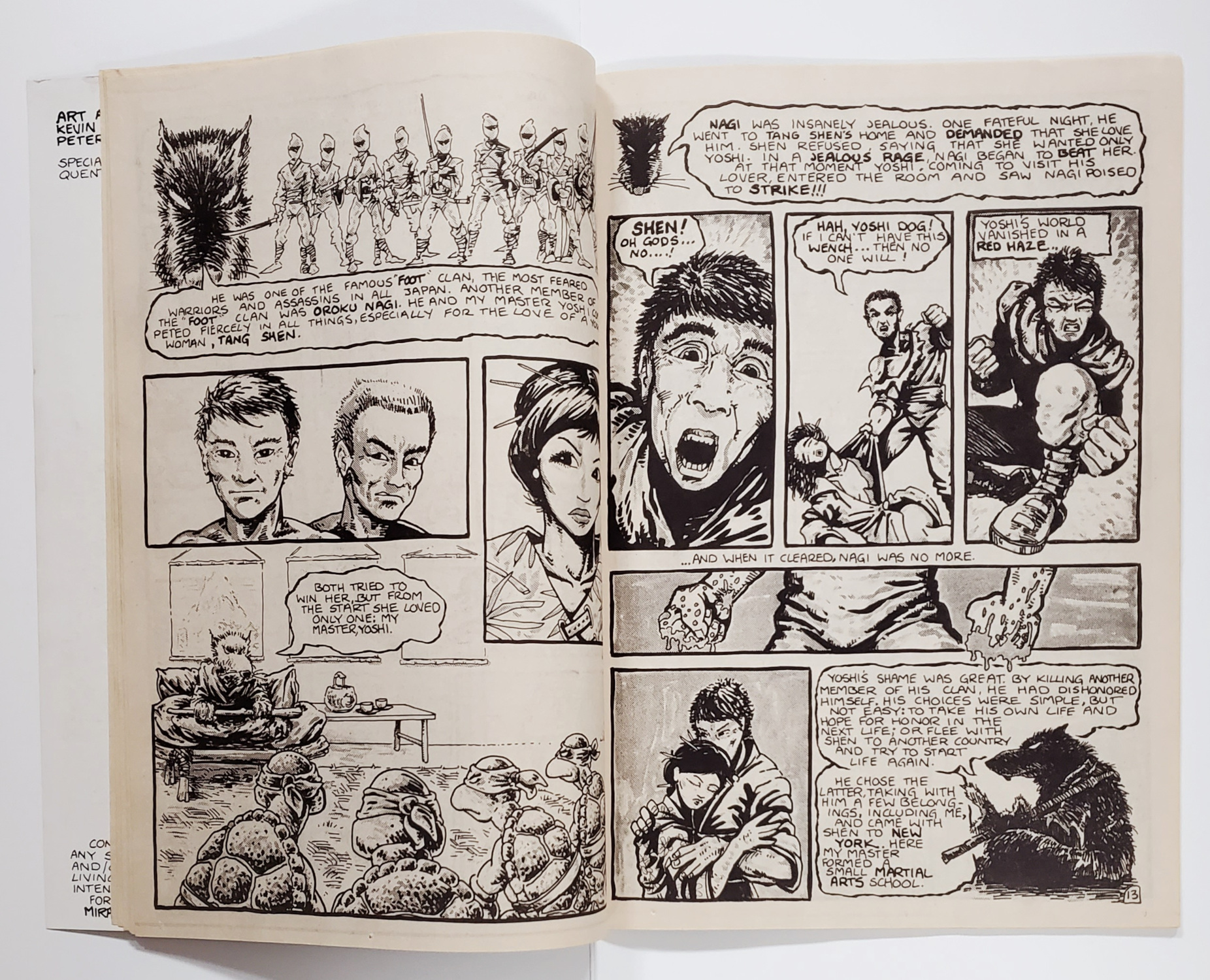 mirage-studios-first-print-teenage-mutant-ninja-turtles-10 1984 Mirage Studios Teenage Mutant Ninja Turtles #1 : First Print with Mailer Envelope 10