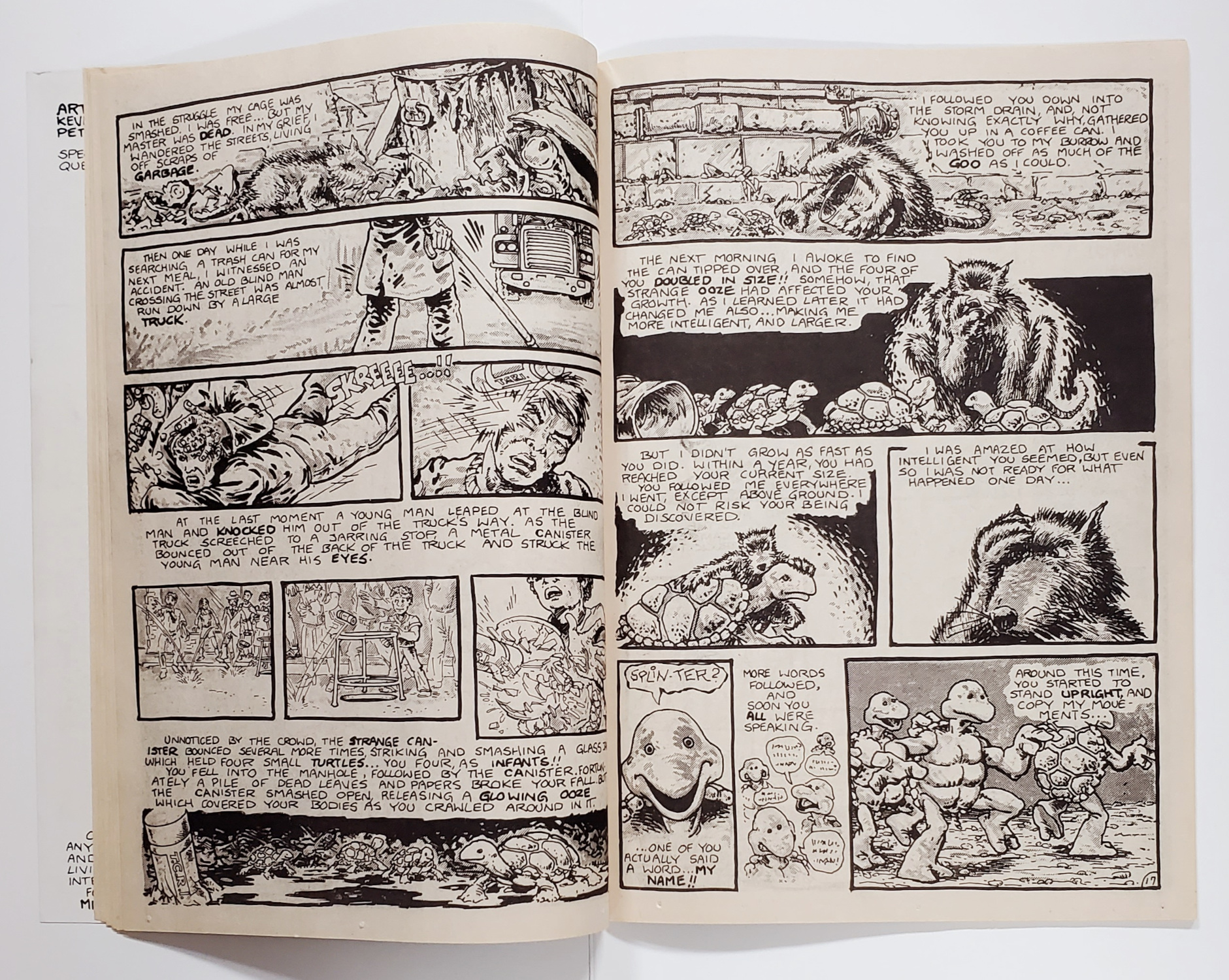 mirage-studios-first-print-teenage-mutant-ninja-turtles-12 1984 Mirage Studios Teenage Mutant Ninja Turtles #1 : First Print with Mailer Envelope 12