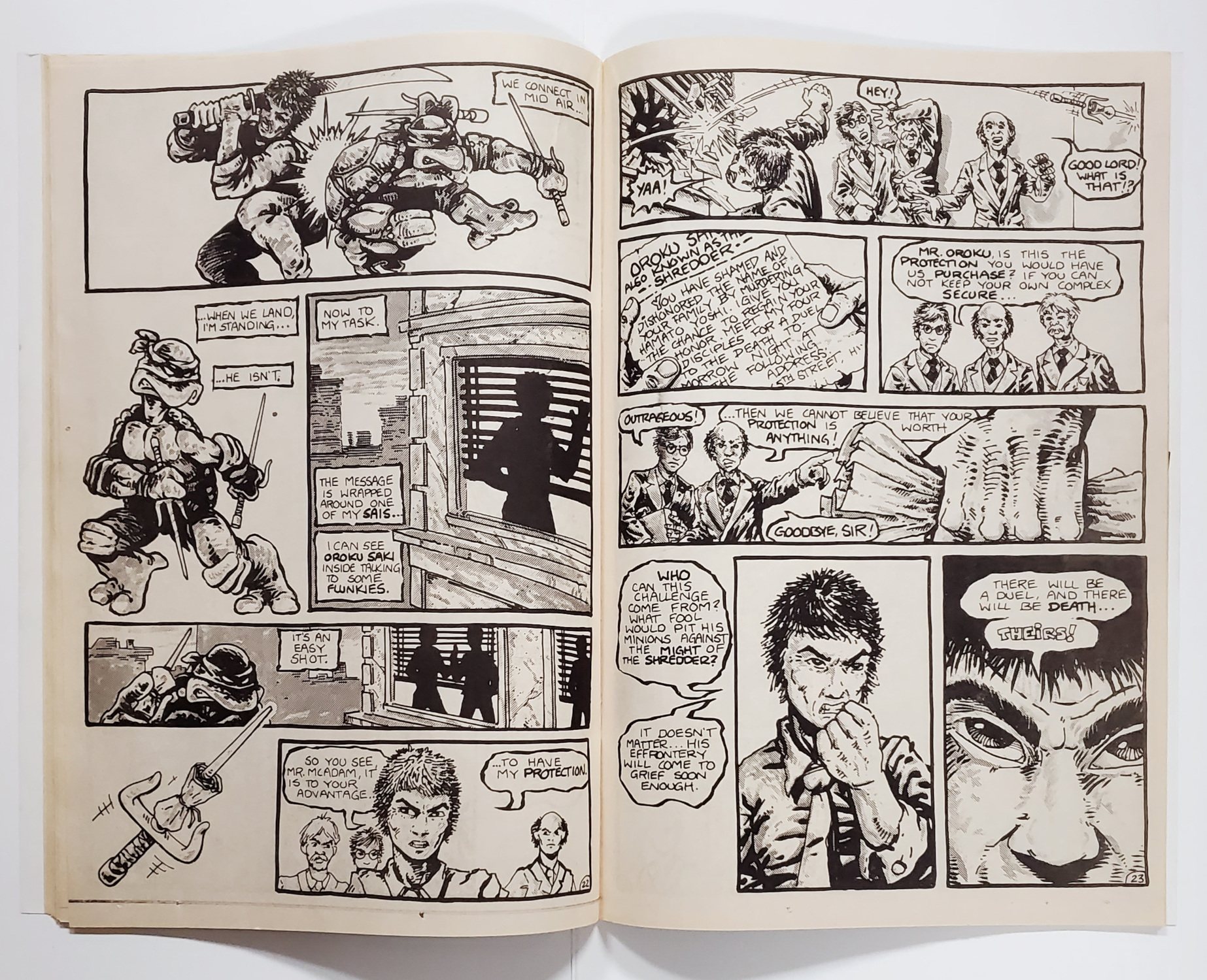 mirage-studios-first-print-teenage-mutant-ninja-turtles-15 1984 Mirage Studios Teenage Mutant Ninja Turtles #1 : First Print with Mailer Envelope 15
