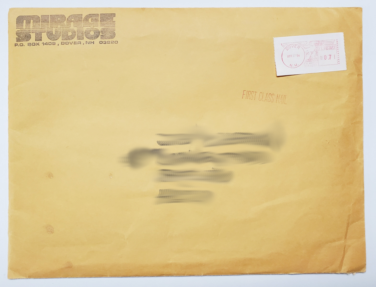 mirage-studios-first-print-teenage-mutant-ninja-turtles-3 1984 Mirage Studios Teenage Mutant Ninja Turtles #1 : First Print with Mailer Envelope 3