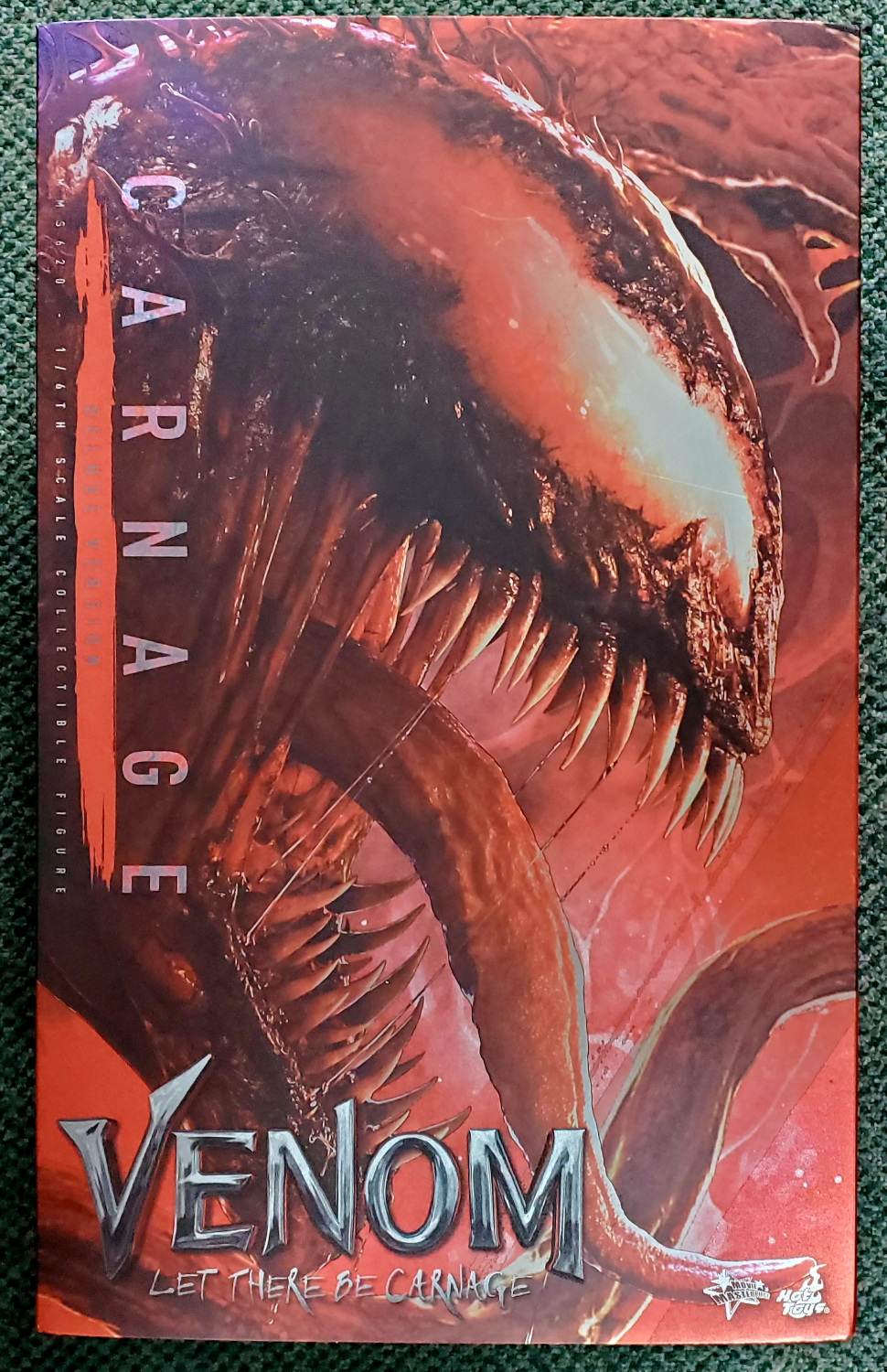 Hot Toys Marvel Venom Let There Be Carnage Deluxe Carnage 1:6 Scale Figure 1
