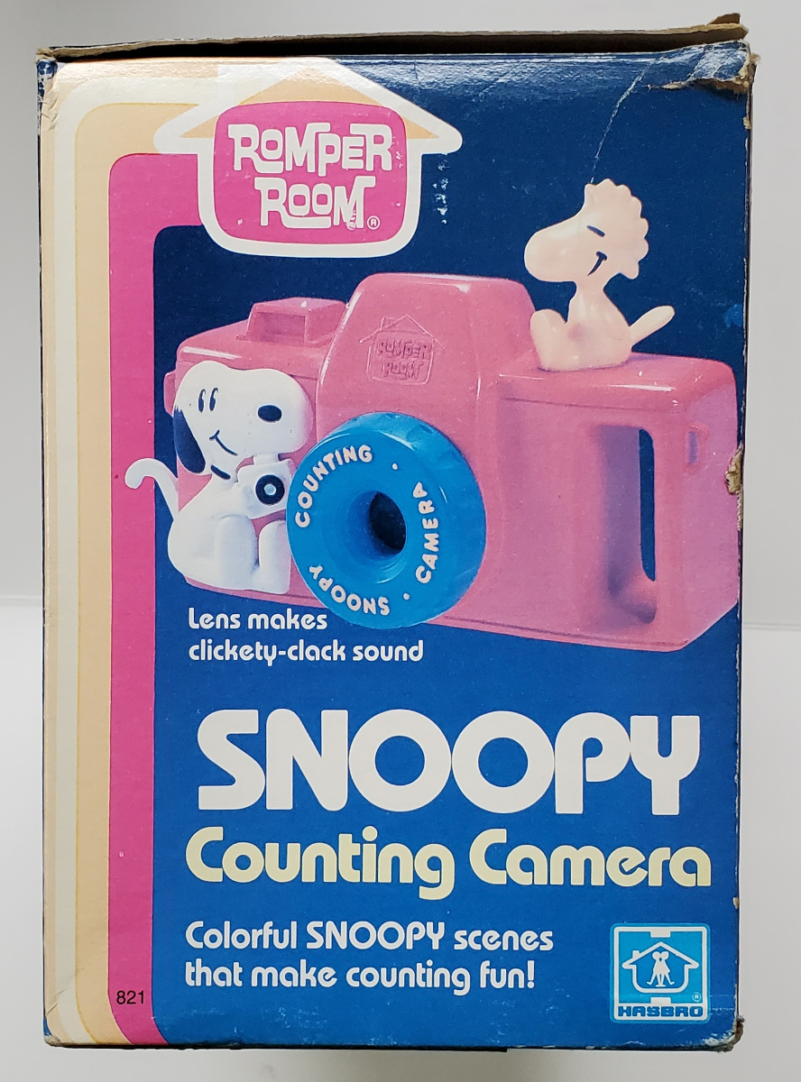 hasbro-romper-room-peanuts-snoopy-counting-camera-5 1972 Hasbro Romper Room Peanuts Snoopy Counting Camera in Original Box 5