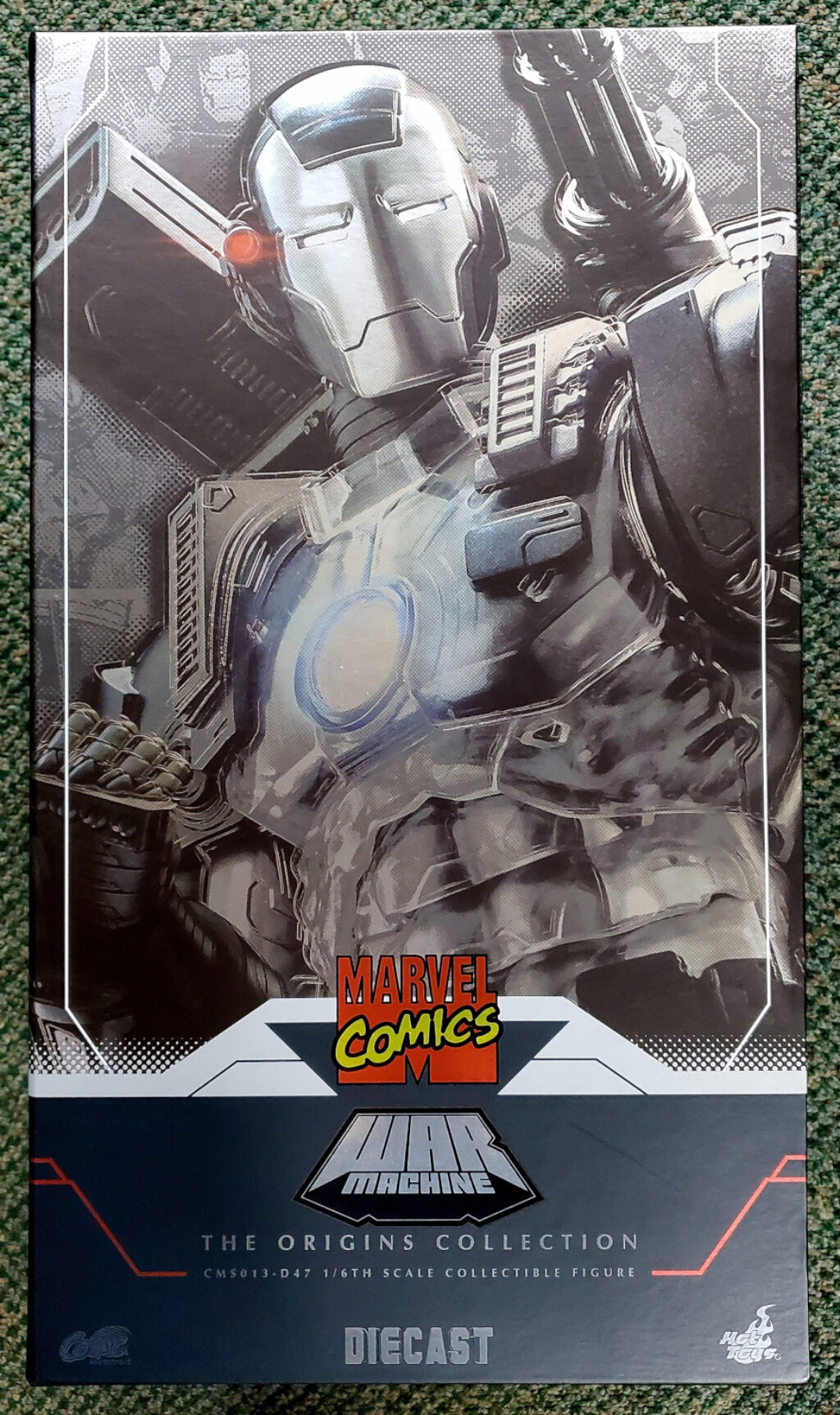 Hot Toys Origins Collection Diecast War Machine 1:6 Scale Figure 1
