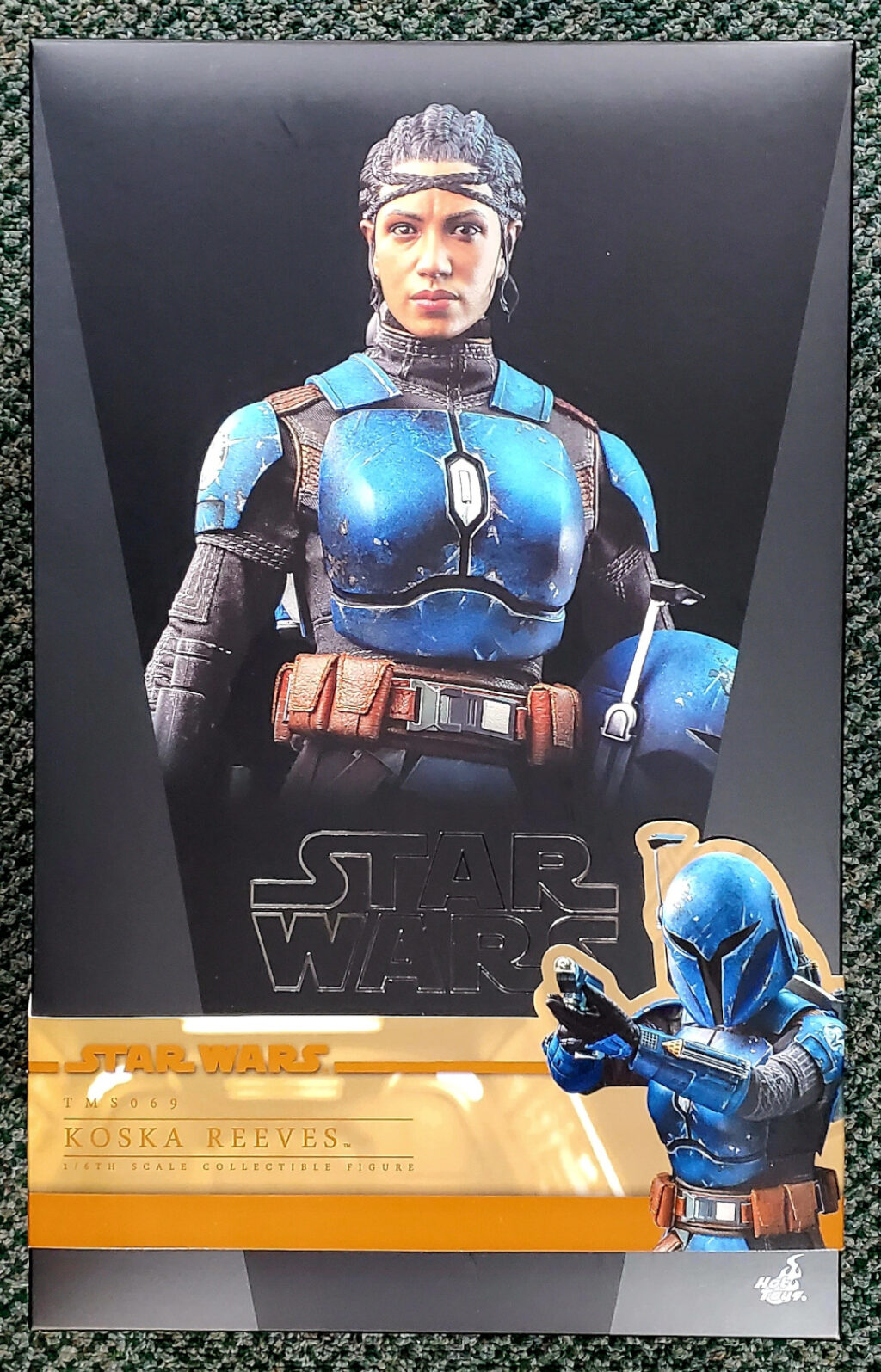 Hot Toys Star Wars The Mandalorian Koska Reeves 1:6 Scale Figure 1